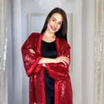 Marynarka GLAMOUR RED - obrazek 3
