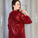 Marynarka GLAMOUR RED - obrazek 5