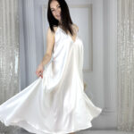 Suknia Bella JASMINE LUX (100% silk) - obrazek 2