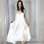 Suknia Bella JASMINE LUX (100% silk) - obrazek 4