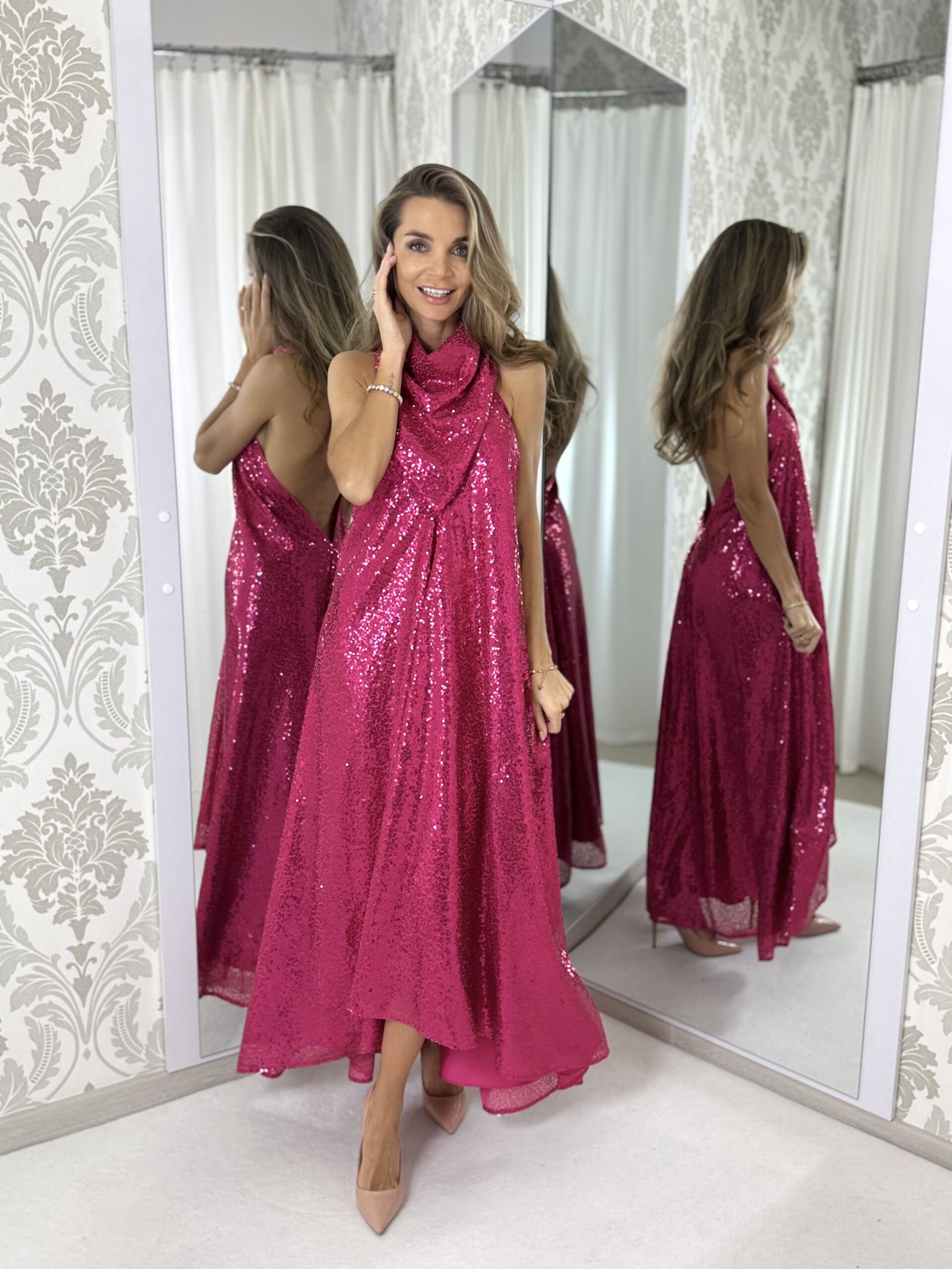 Dress Bella Glamour RASPBERRY - Image 6