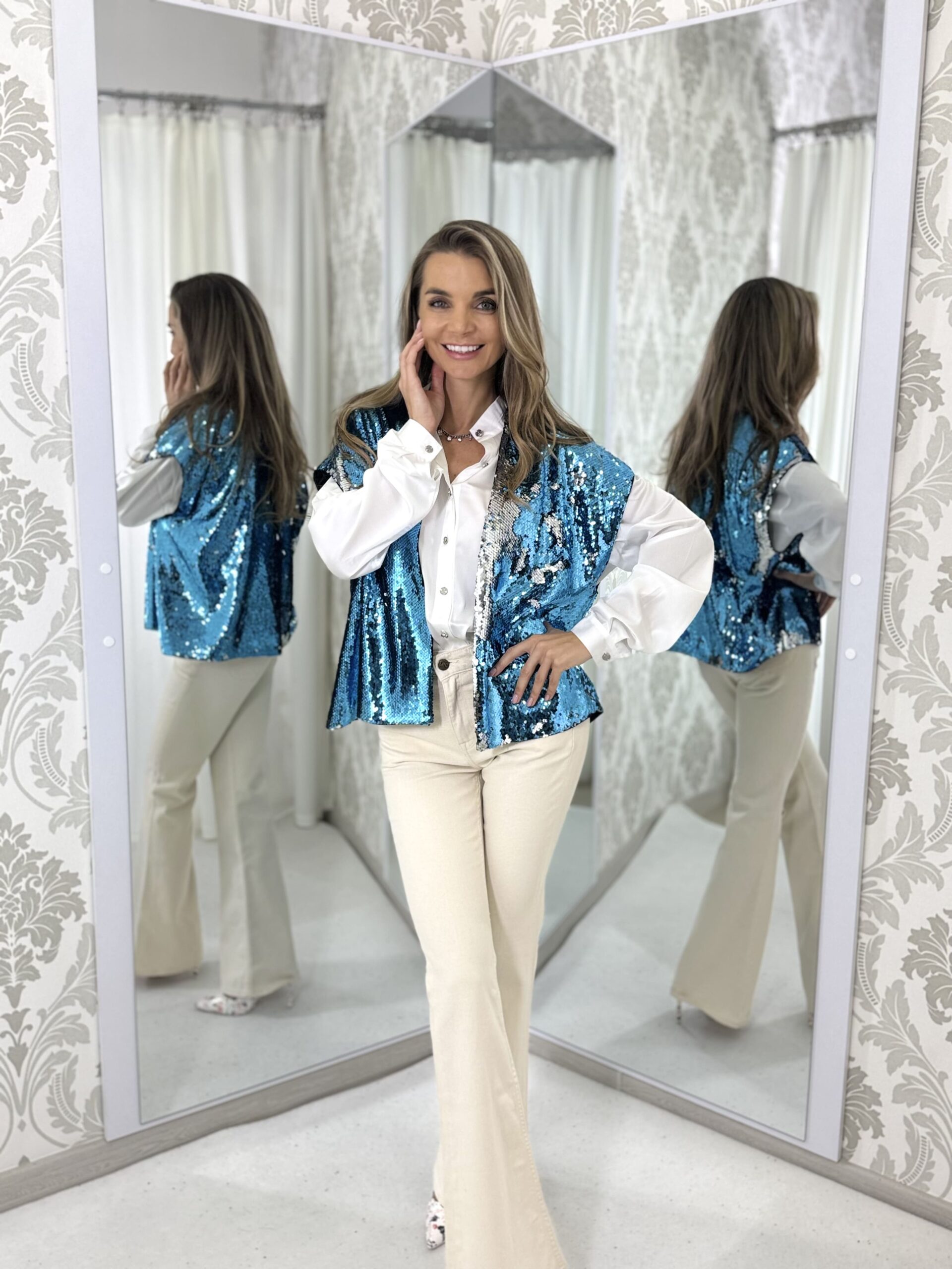 Vest GLAMOUR TEAL - Image 5