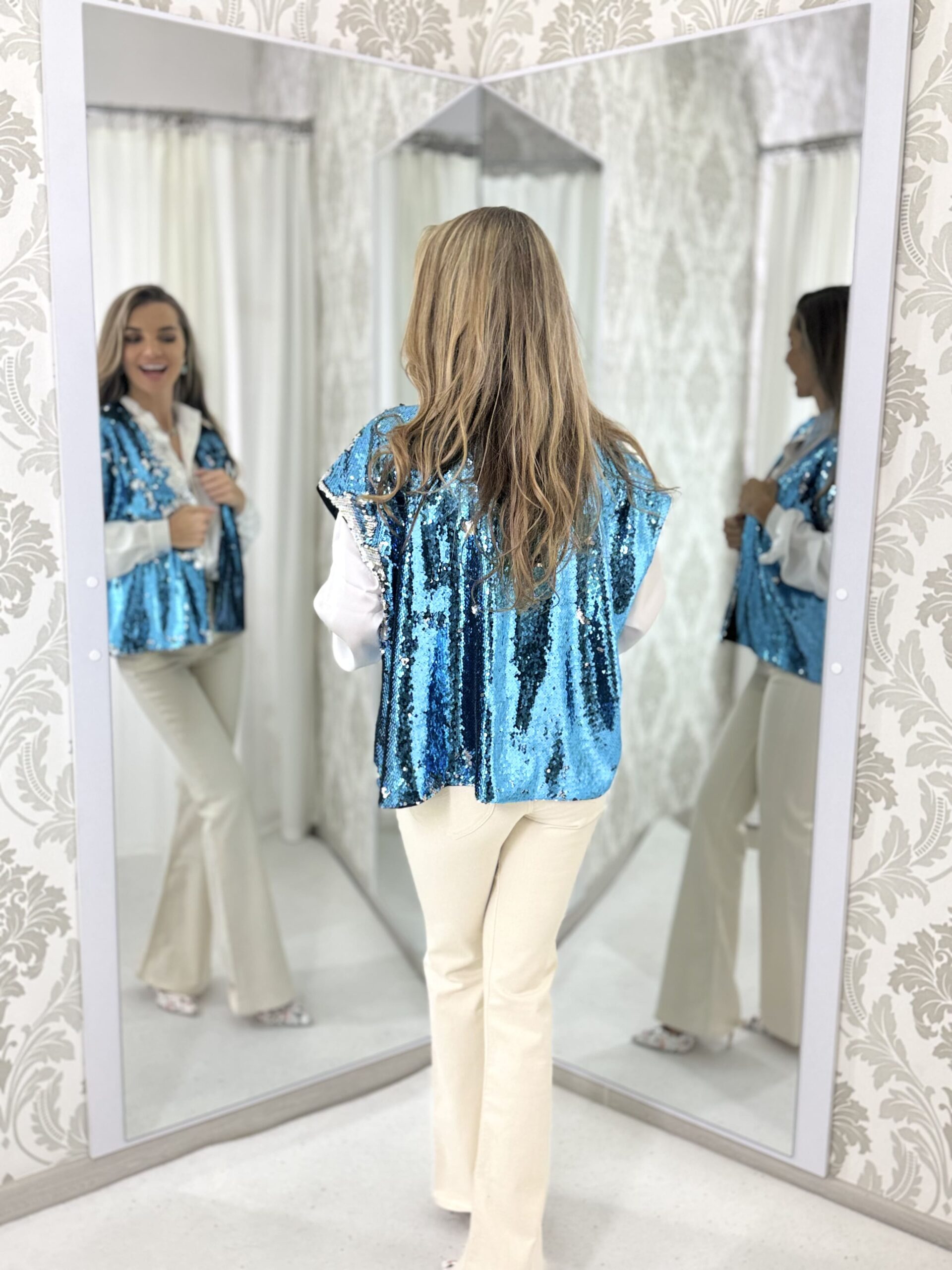 Vest GLAMOUR TEAL - Image 6